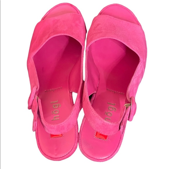 Hogl sacchetto suede pink sandals size 3.5(6)USA - Picture 11 of 11